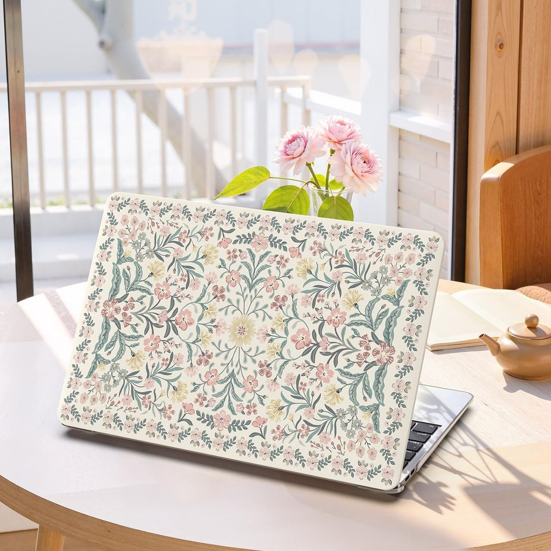 FloralShield MacBook Air 13 Case & Keyboard Cover