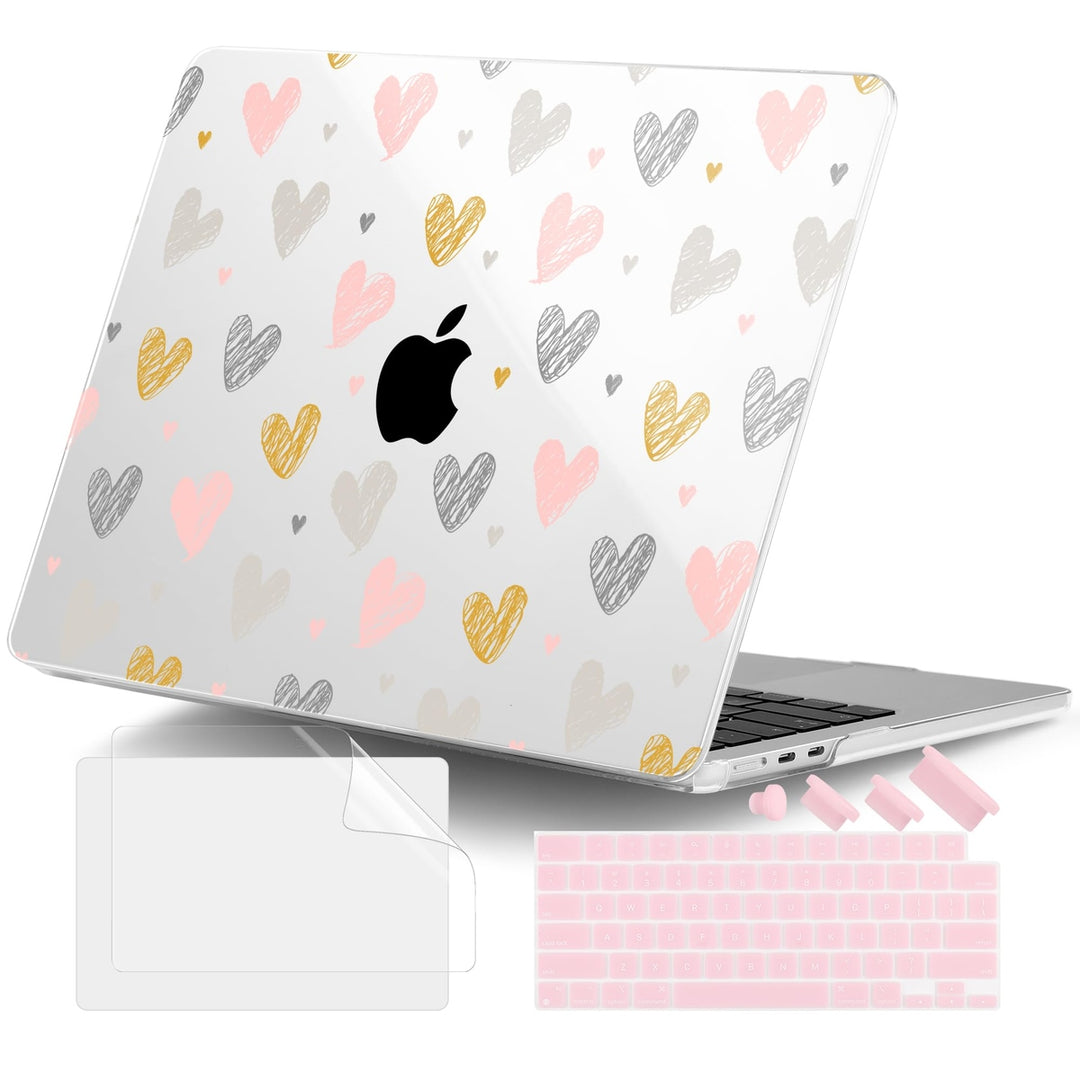 DONGKE Bows & Stars MacBook Air Hard Shell Case
