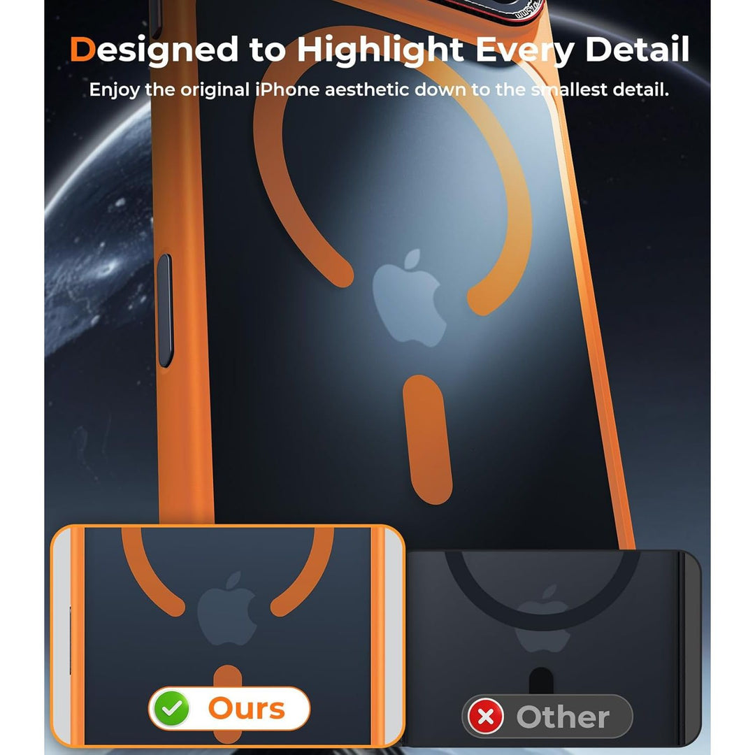 MagGrip Armor Case: iPhone 17 Pro Max - Orange