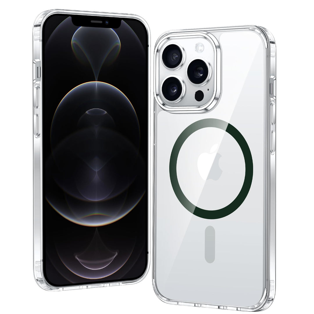 MaxGuard ClearShield: Magnetic Anti-Yellow iPhone Case