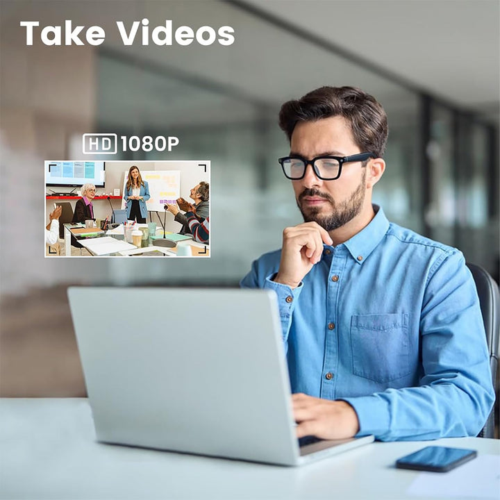 VisionMate Smart Glasses: Capture, Connect, Explore