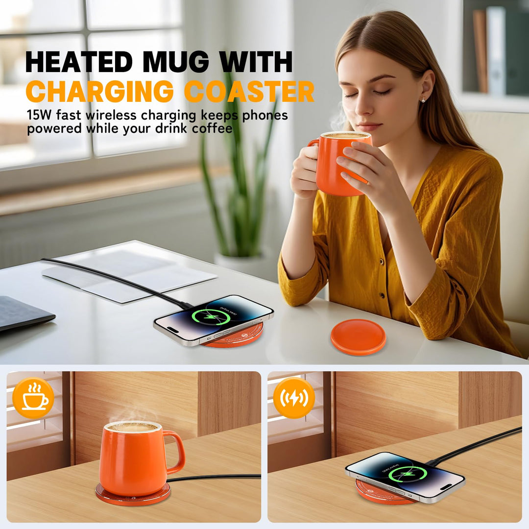 HotCharge Mug & Charger Combo