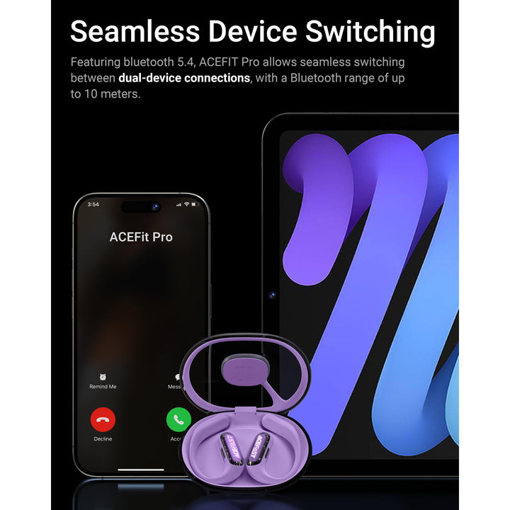 ACEFAST AceFit Pro Open-Ear Sports Headphones – 30H Playtime - DOKUTRONIX