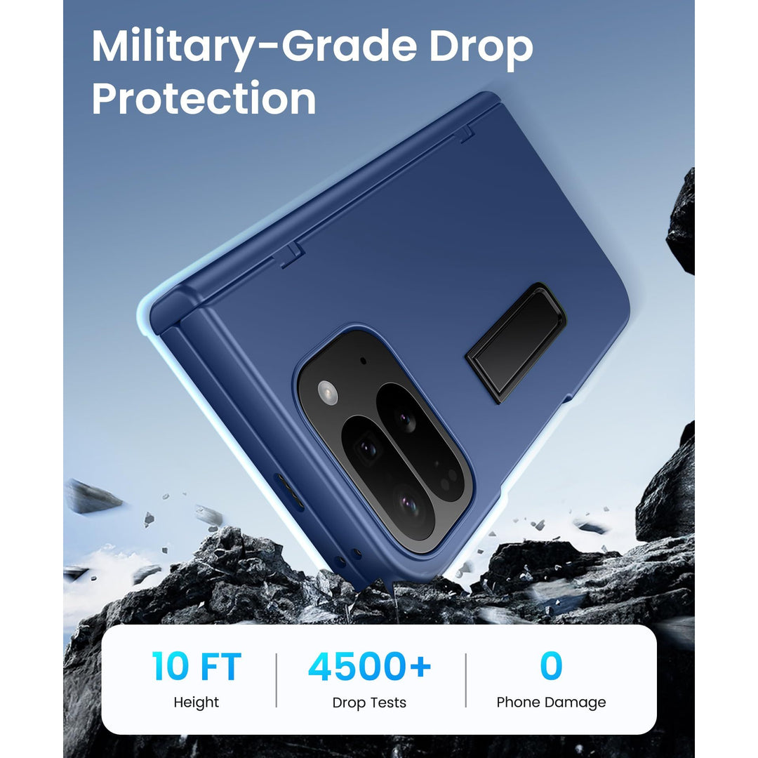 Pixel Pro Fold Case with Stand & Glass - DOKUTRONIX