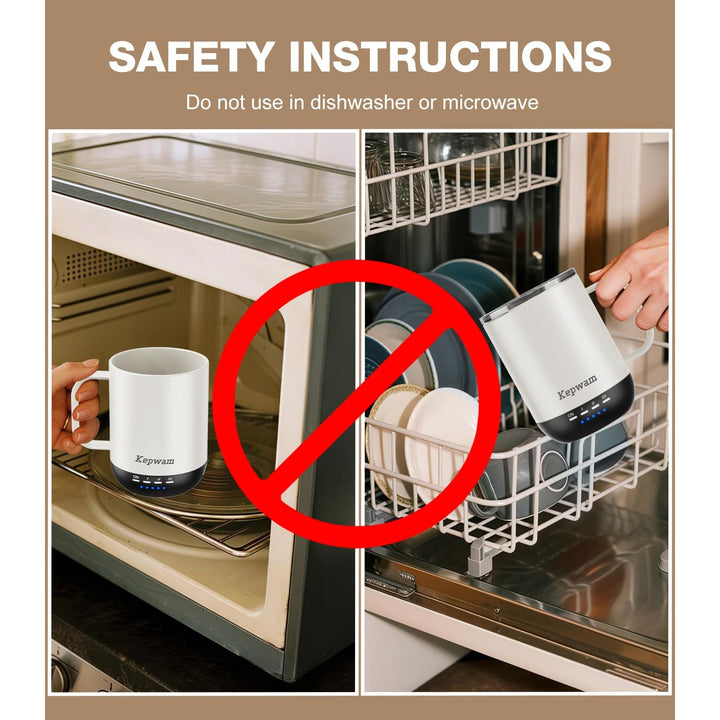 HeatMug Pro: Smart Self-Heating Coffee Cup