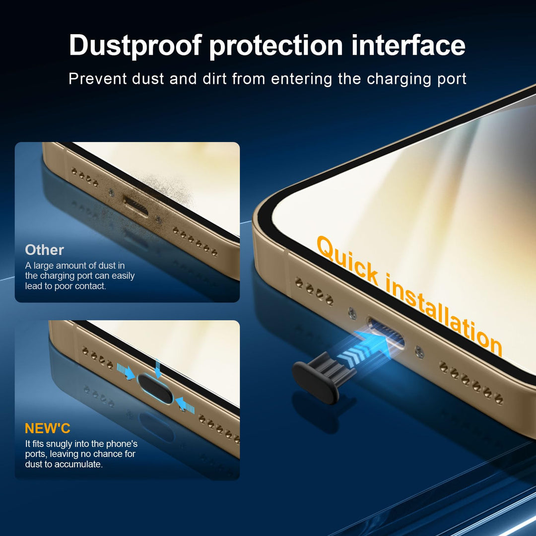 NEW'C Triple Shield: iPhone 16 Pro Protection Kit