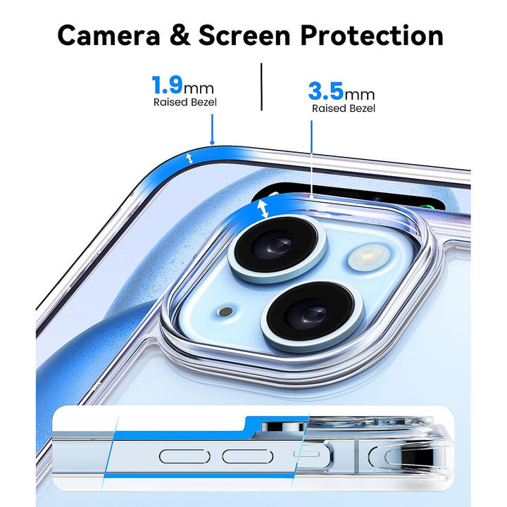 Mkeke Shield: Clear Military-Grade Case for iPhone 17