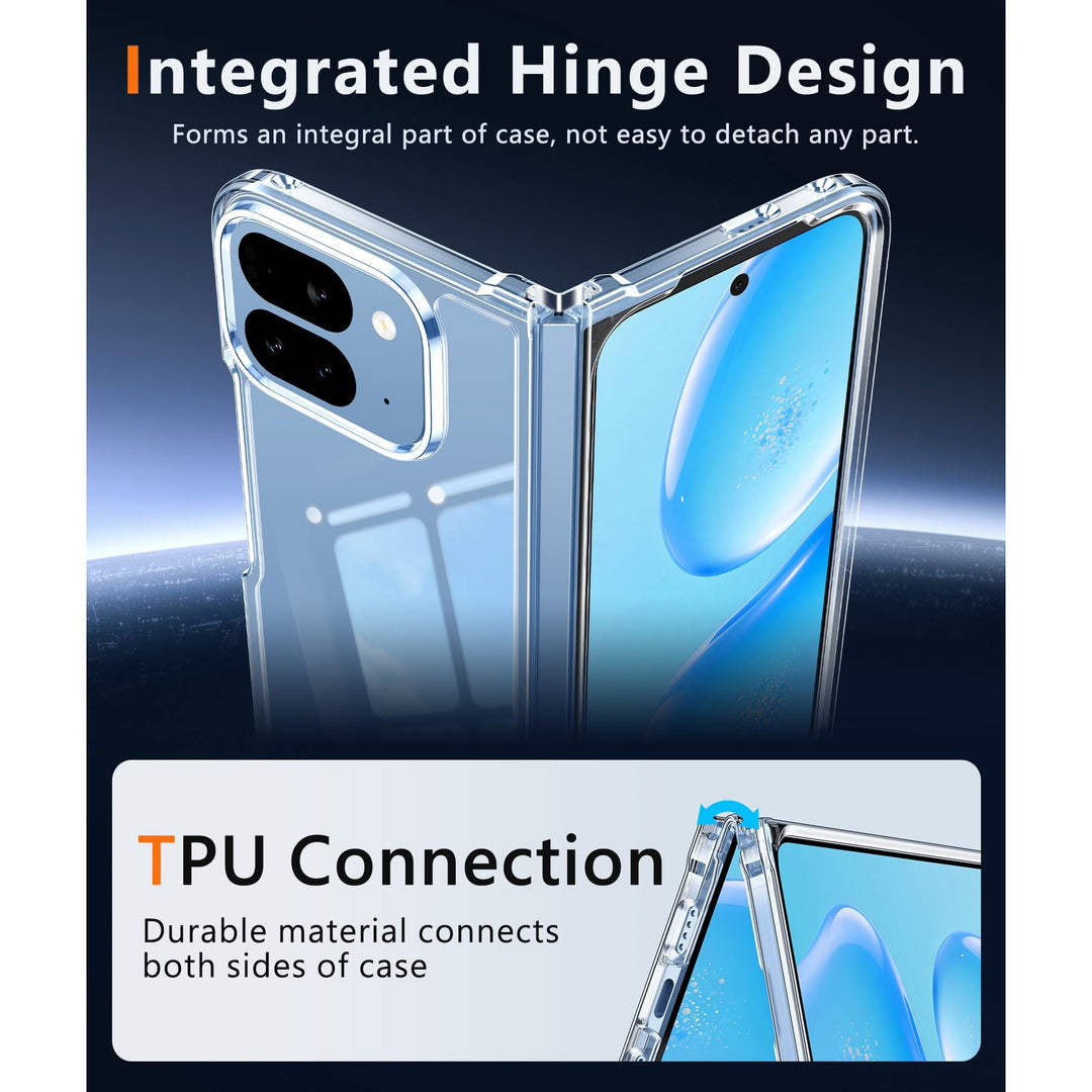 PixelProFold Clear Case - Shockproof & Slim! - DOKUTRONIX