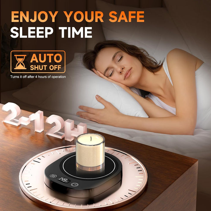 SmartTemp Coffee Mug Warmer with Timer & Auto Shut Off