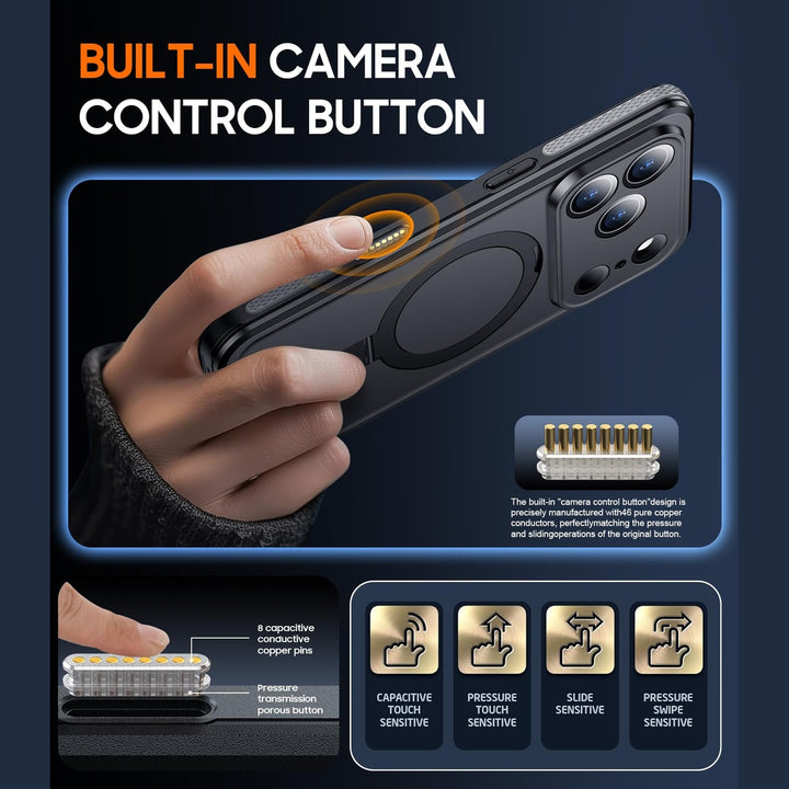 Temdan iPhone 17 Pro Max Case - Waterproof & Shockproof