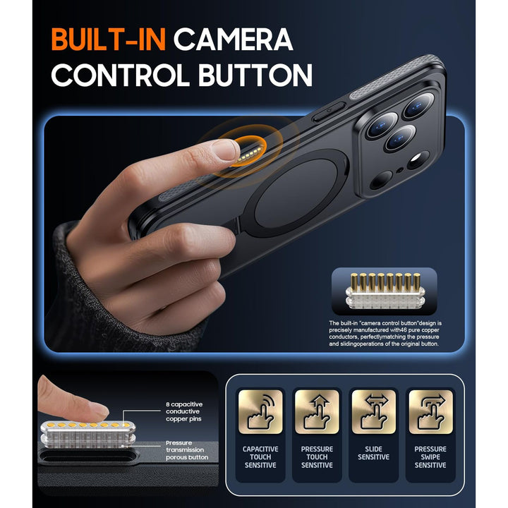 Temdan iPhone 17 Pro Max Case - Waterproof & Shockproof