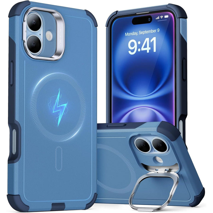 ESR Cyber Series MagSafe Stand Case, 23ft Drop, Green