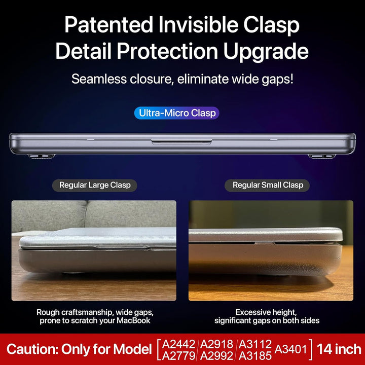 MacSafe Hard Shell Case - Crystal Clear