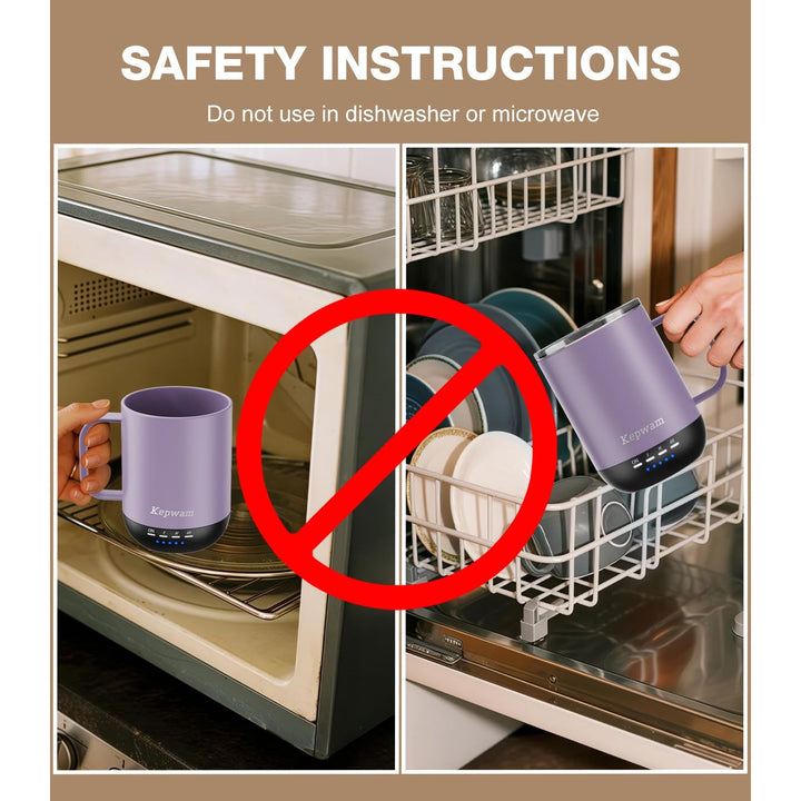 HeatMug Pro: Smart Self-Heating Coffee Cup