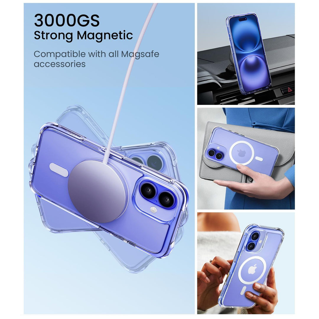 Mkeke Shield: Clear Military-Grade Case for iPhone 17