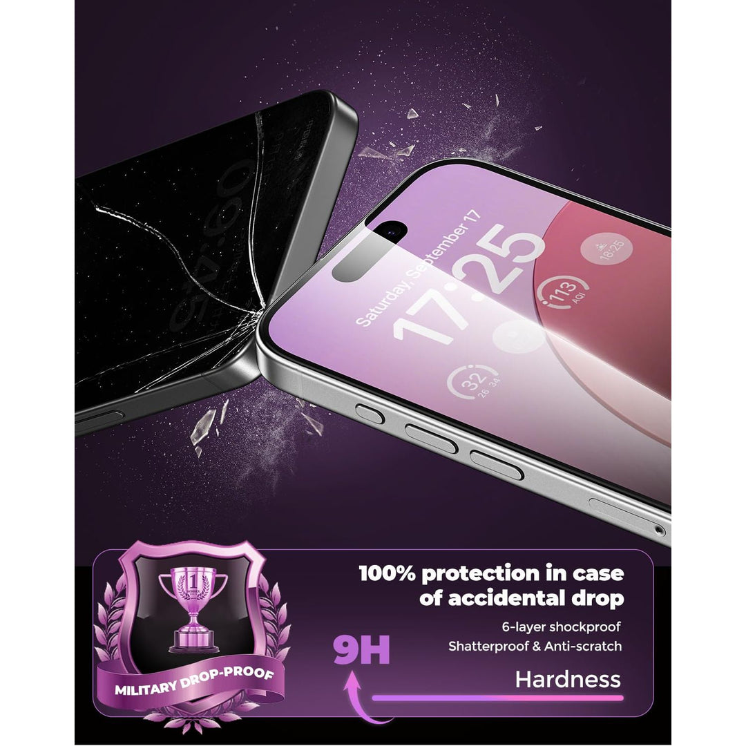 PrivacyShield 2-Pack for iPhone 16 Max