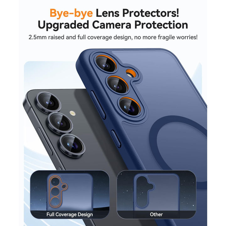 MagFlex Clear Case for Galaxy S25 Ultra with Kickstand - DOKUTRONIX