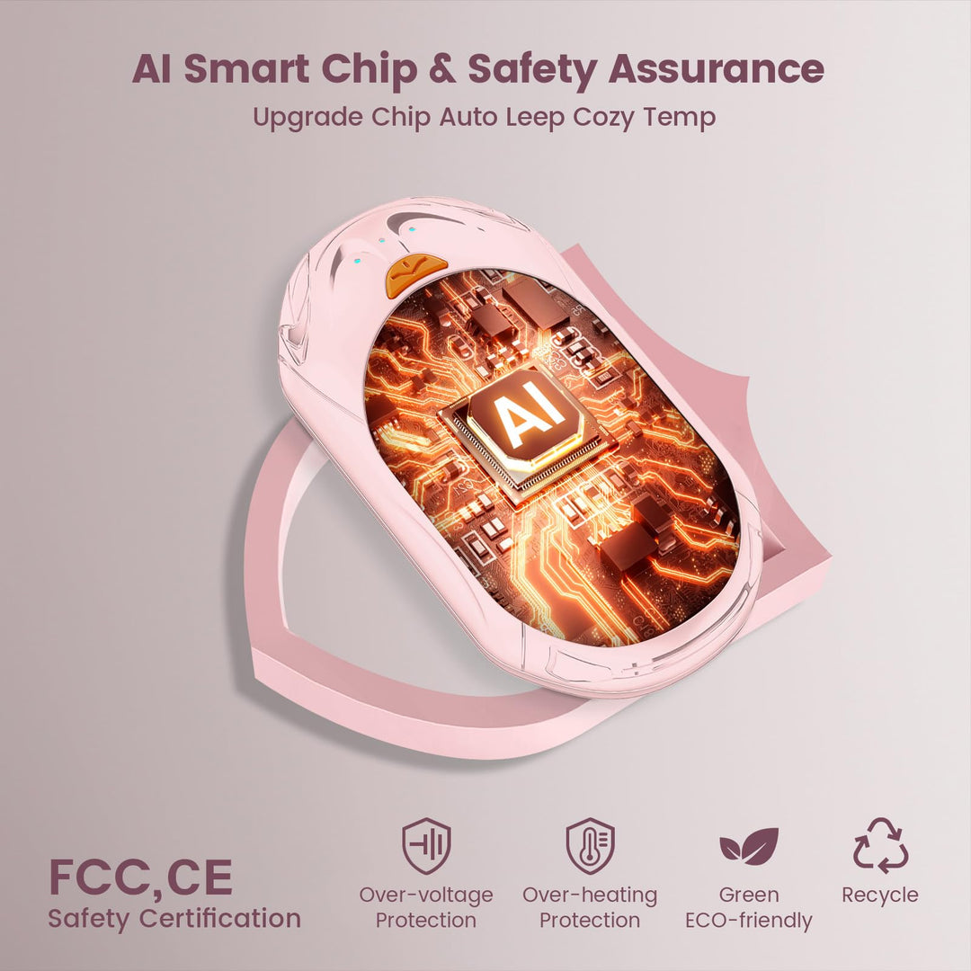 CozyPals: Rechargeable Hand Warmers Duo 6000mAh