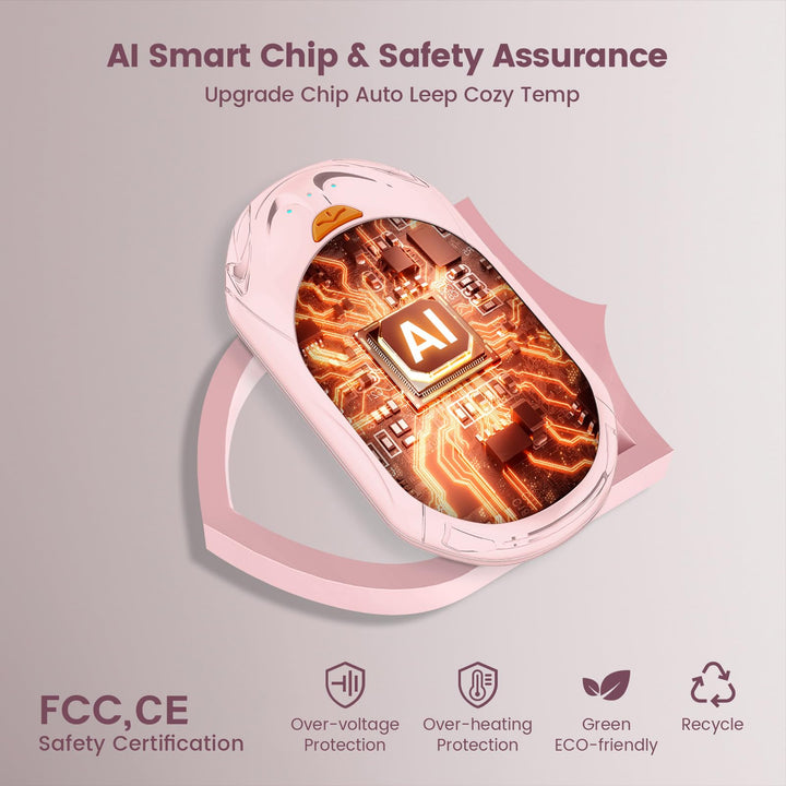 CozyPals: Rechargeable Hand Warmers Duo 6000mAh