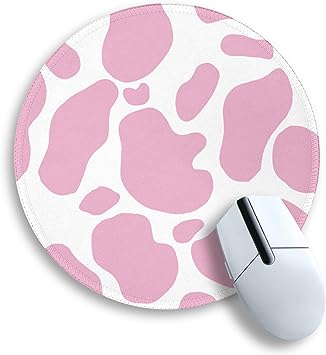 Pink Round Mouse Pad - 8.6 Inch