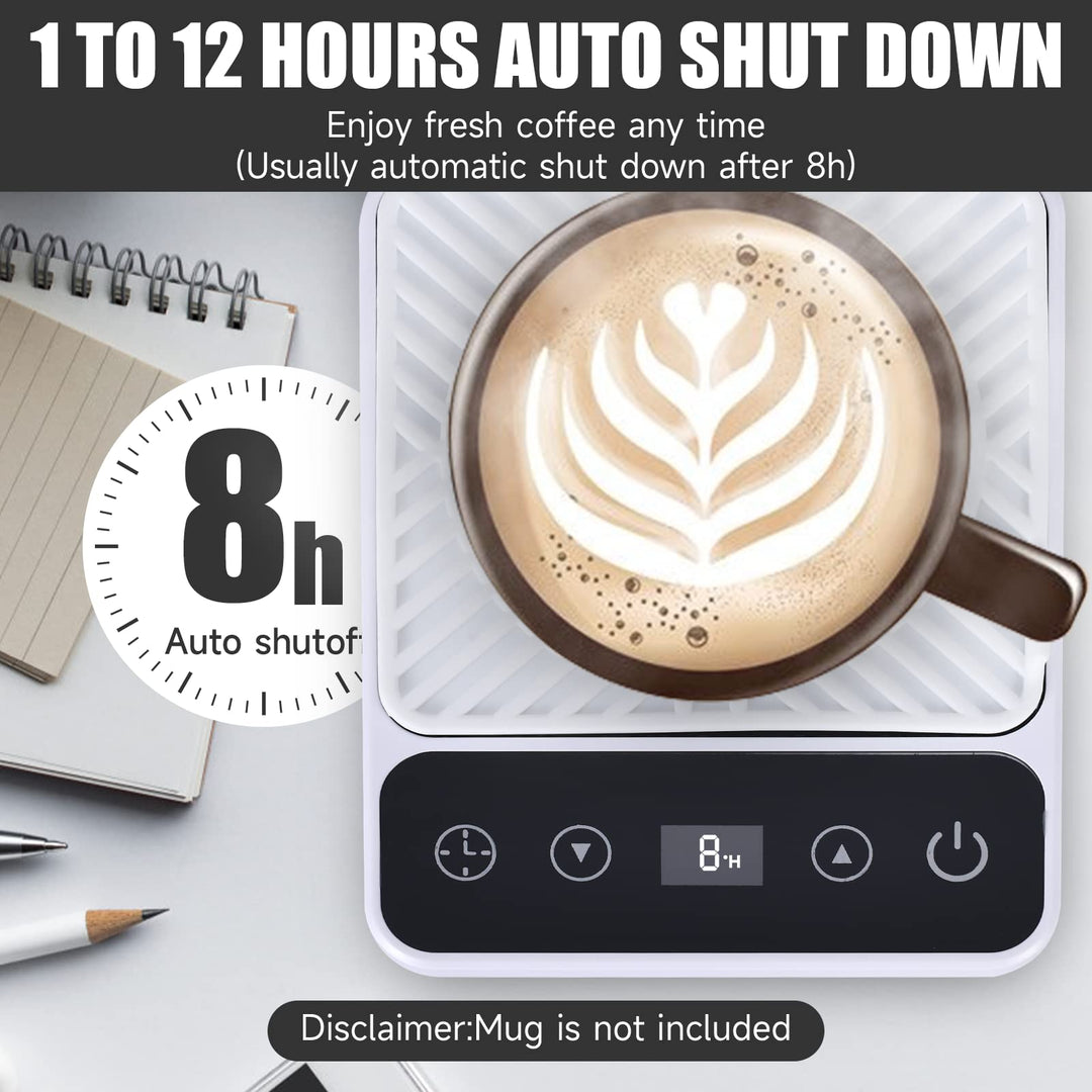 Smart Mug Warmer Pro: Timed Temp Control