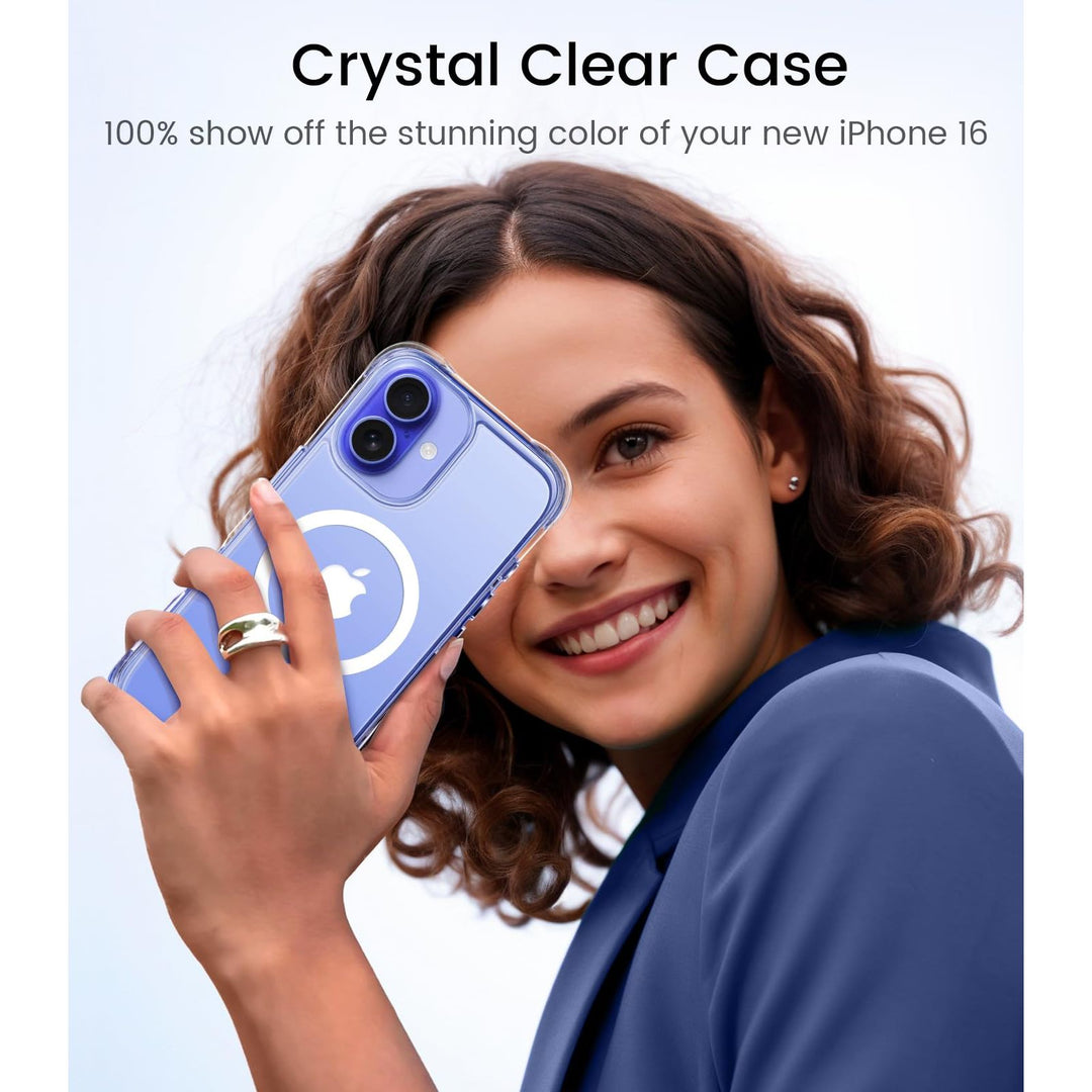 Mkeke Shield: Clear Military-Grade Case for iPhone 17