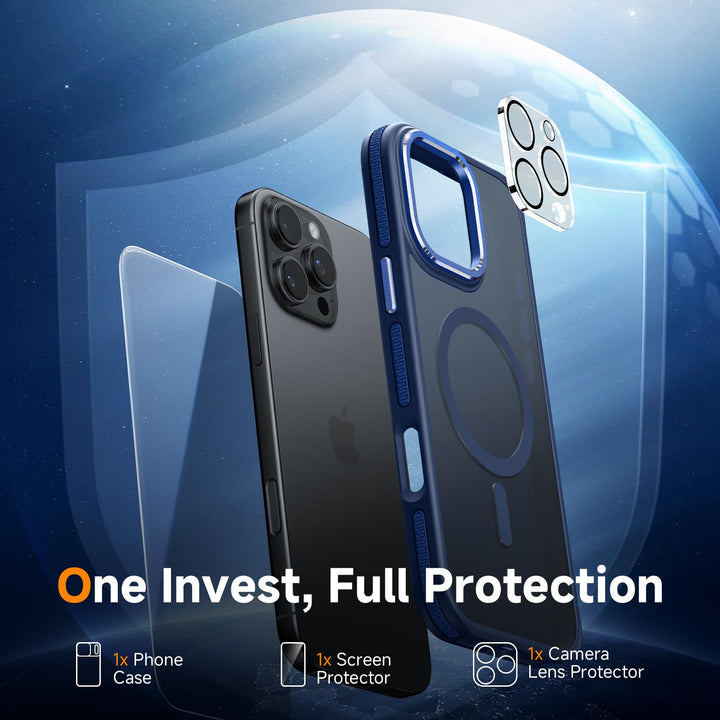 MagneFlex 3-in-1 iPhone 17 Pro Max Case - Red