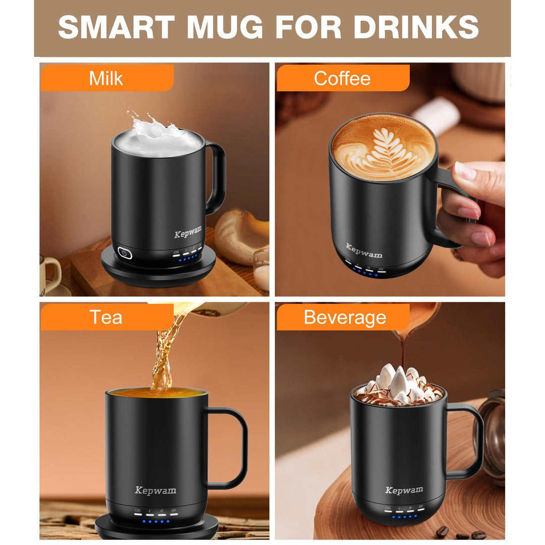 HeatMug Pro: Smart Self-Heating Coffee Cup
