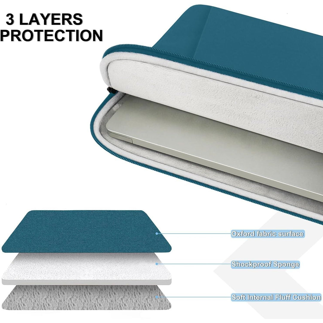 Gray Shockproof 13.3 Laptop Sleeve & Accessory Bag