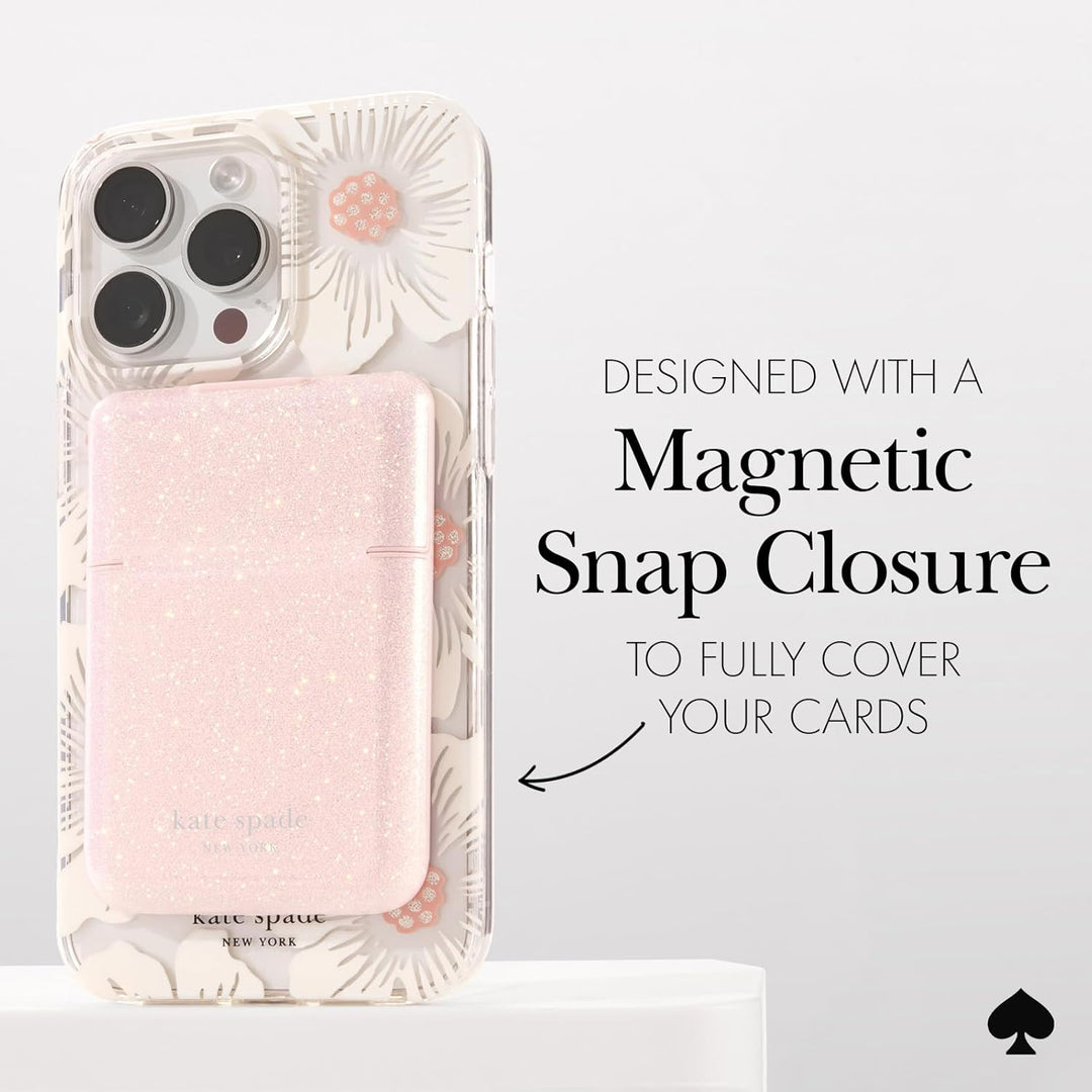 Sparkle Pink Flip Wallet by Kate Spade New York - DOKUTRONIX