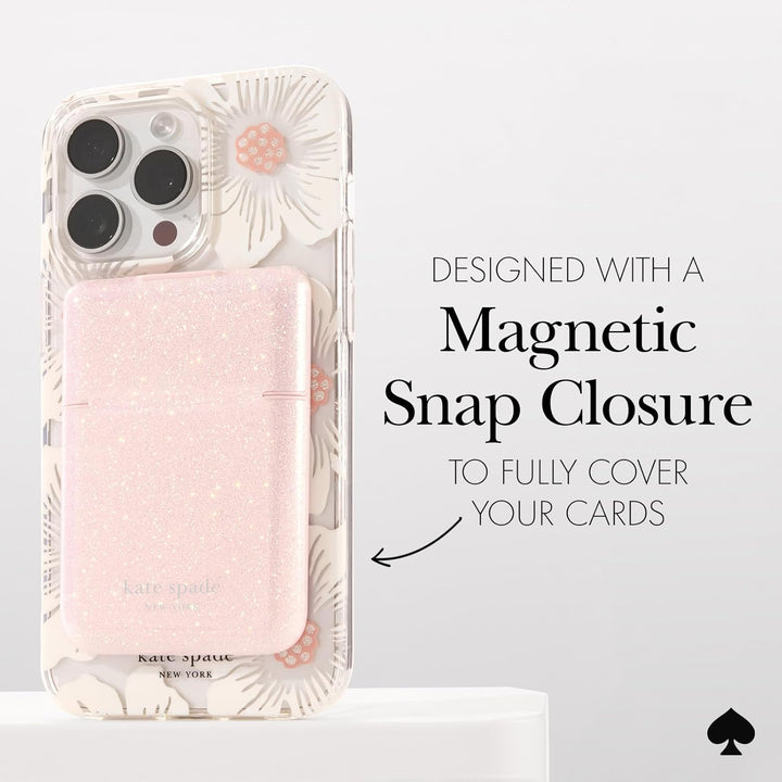 Sparkle Pink Flip Wallet by Kate Spade New York - DOKUTRONIX