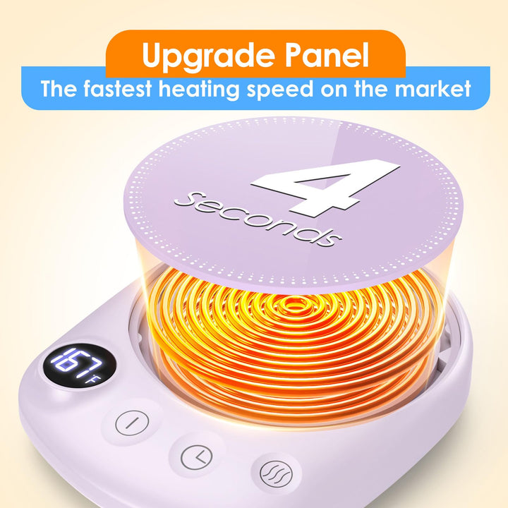 SmartHeat Mug Warmer: Fast, Safe & Versatile