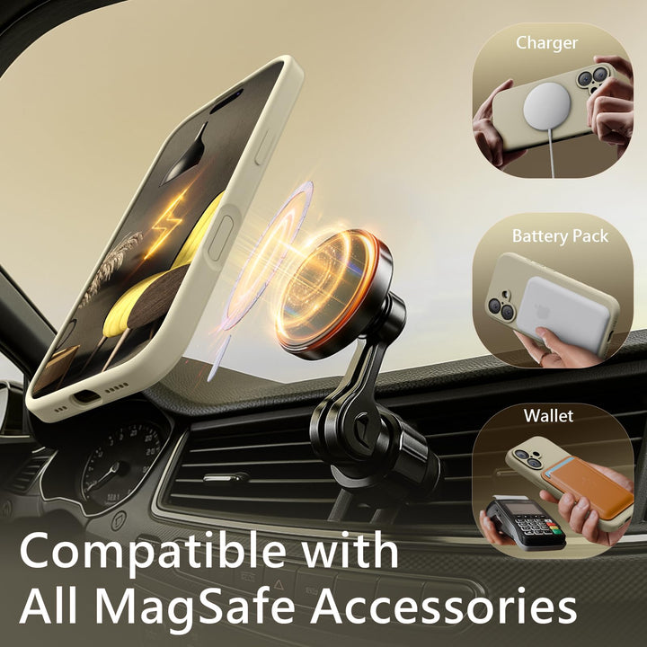 FireNova MagSafe Pro Max Case - Deep Red