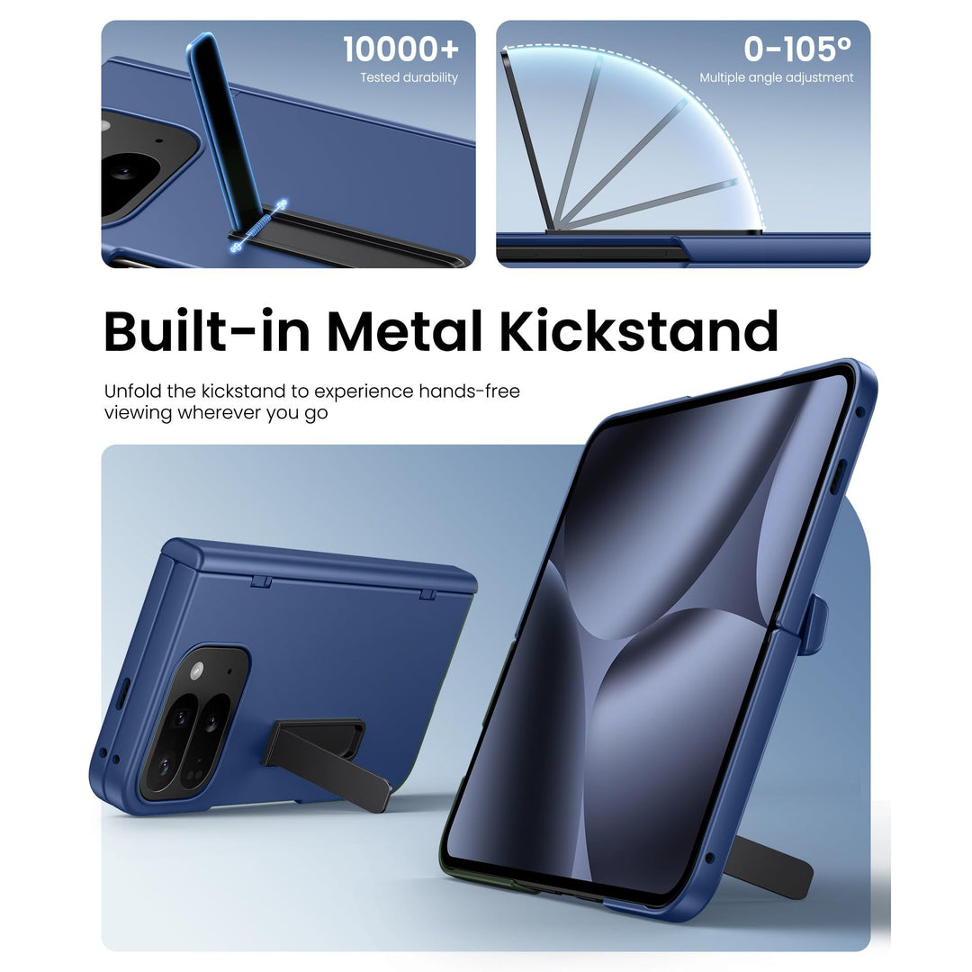 Pixel Pro Fold Case with Stand & Glass - DOKUTRONIX