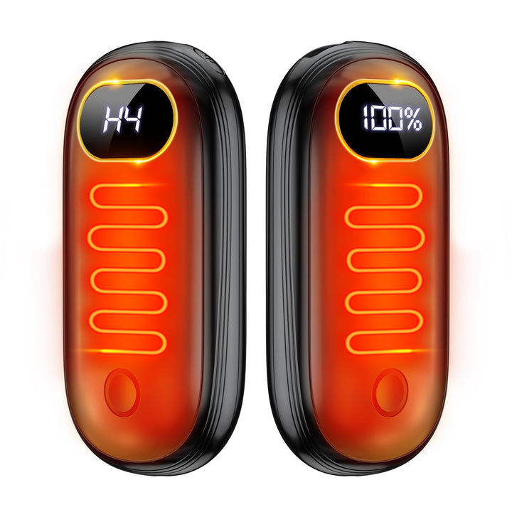 2Pack Electric Hand Warmers: 131℉ Heat