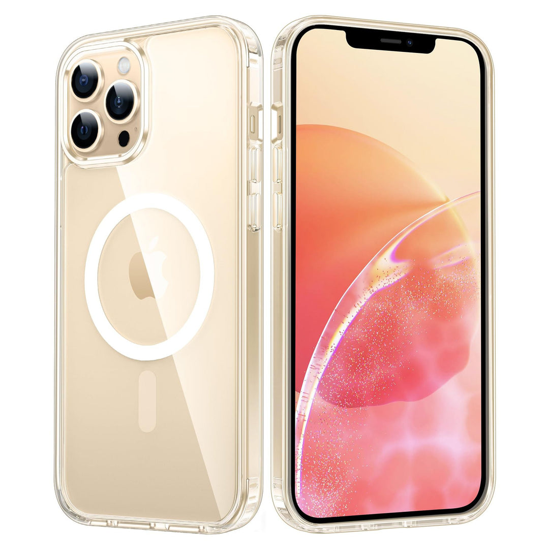 MaxGuard ClearShield: Magnetic Anti-Yellow iPhone Case