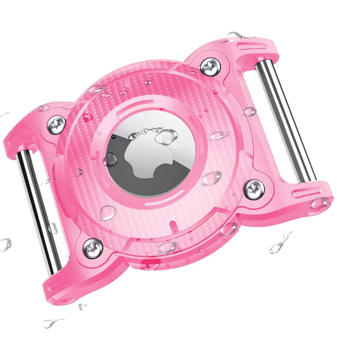 ONEONTA Waterproof AirTag Dog Collar Holder – TPU & Metal - DOKUTRONIX