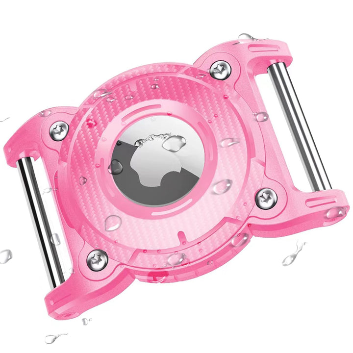 ONEONTA Waterproof AirTag Dog Collar Holder – TPU & Metal - DOKUTRONIX