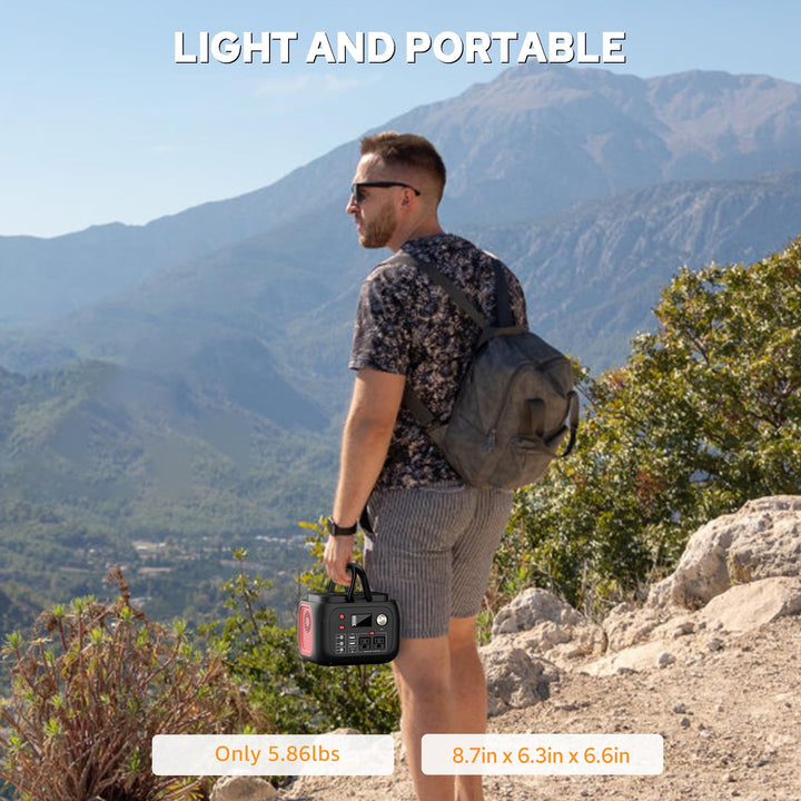 “SolarGo 97: Portable Power Hub for Adventure”