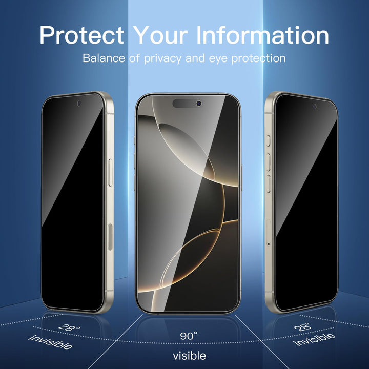 NEW'C Triple Shield: iPhone 16 Pro Protection Kit