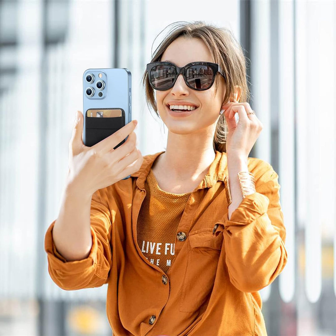 ShanShui MagSafe Stretch Wallet for iPhone 12-16 - DOKUTRONIX