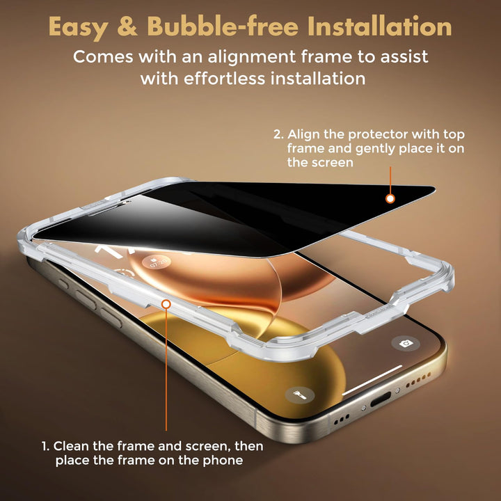 PrivacyShield 2-Pack for iPhone 16 Max