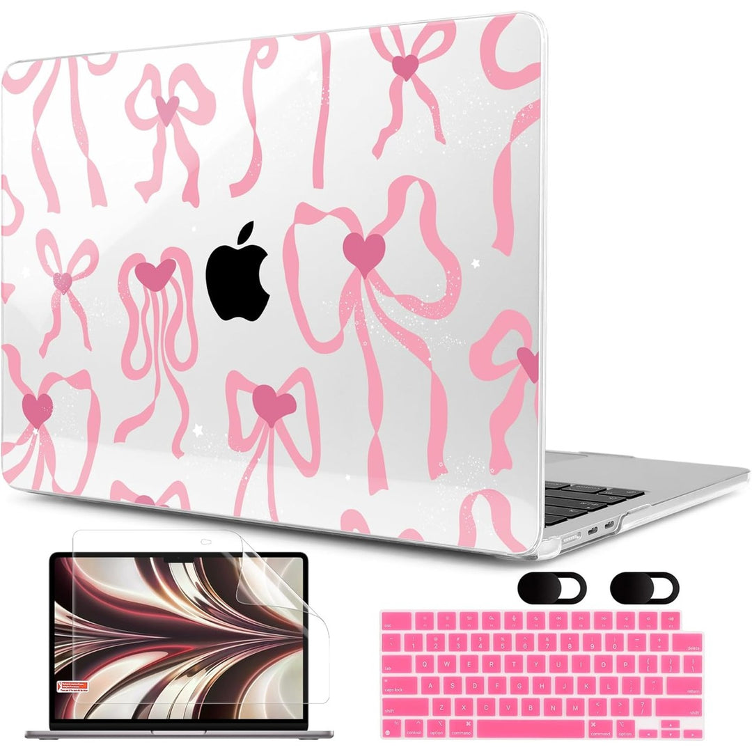 MEEgoodo Floral Hard Shell Case for MacBook Air 13