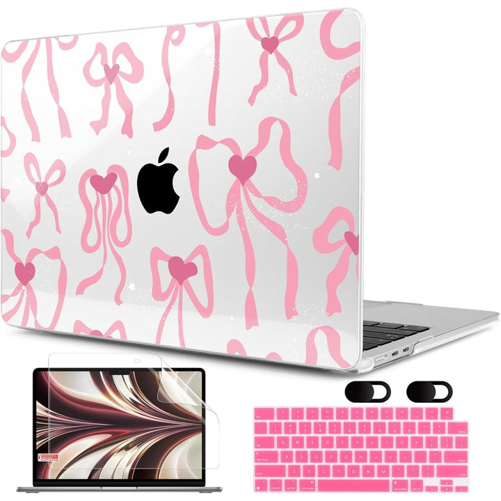 MEEgoodo Floral Hard Shell Case for MacBook Air 13
