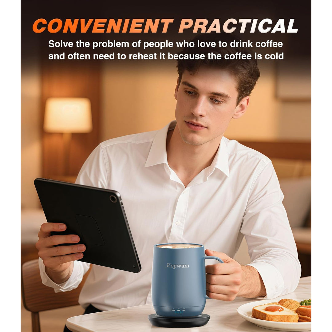 HeatMate 16oz Coffee Mug