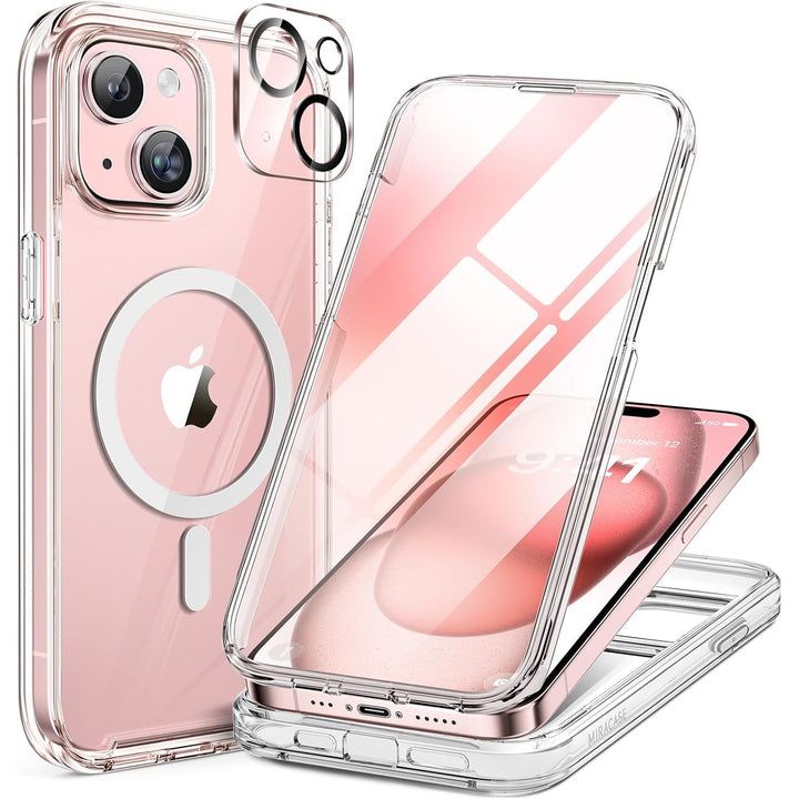 Miracase MagSafe Armor Case for iPhone 17 Pro Max Orange