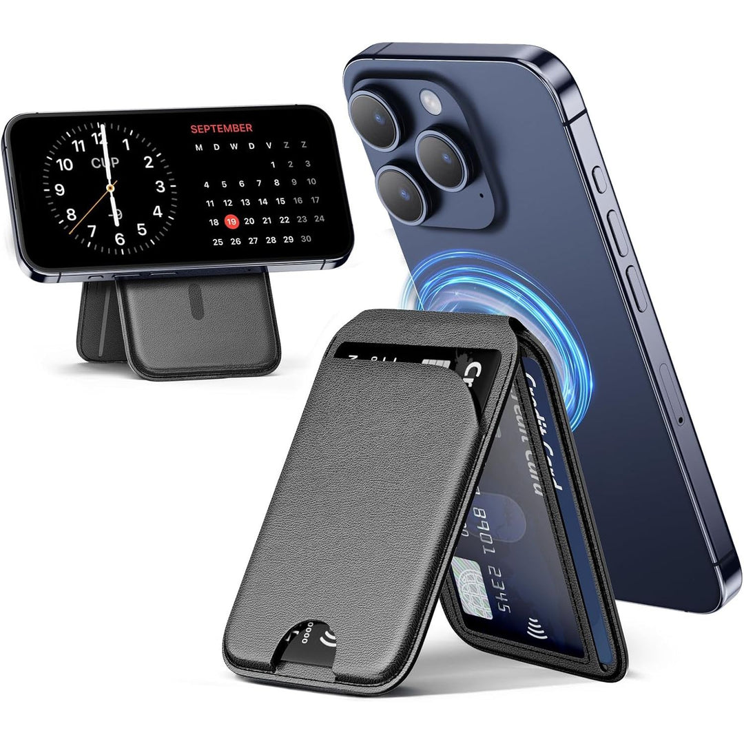 Mag-Leather Wallet for iPhone - DOKUTRONIX