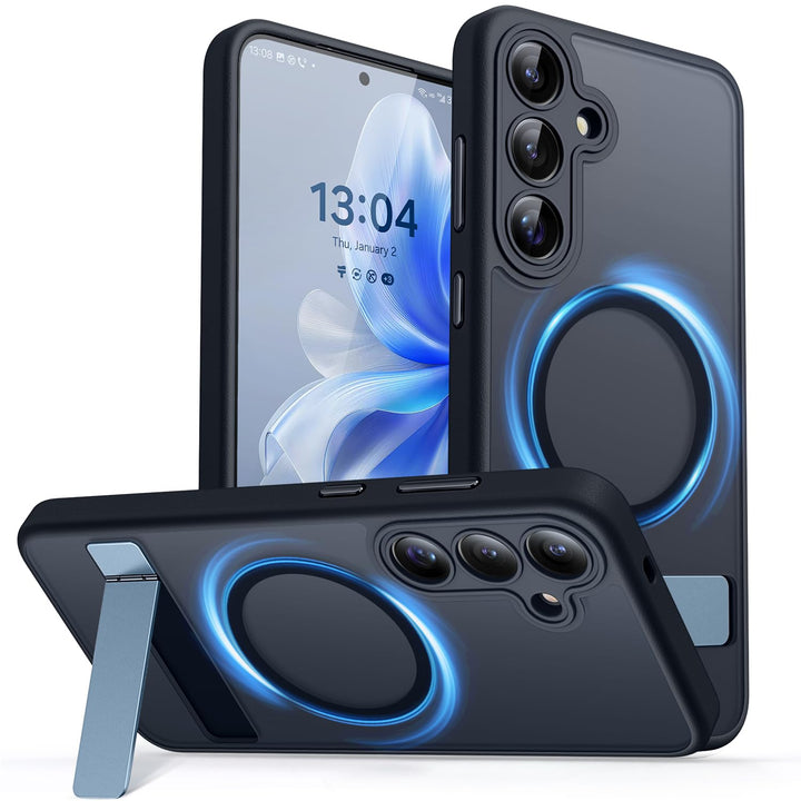 MagFlex Clear Case for Galaxy S25 Ultra with Kickstand - DOKUTRONIX