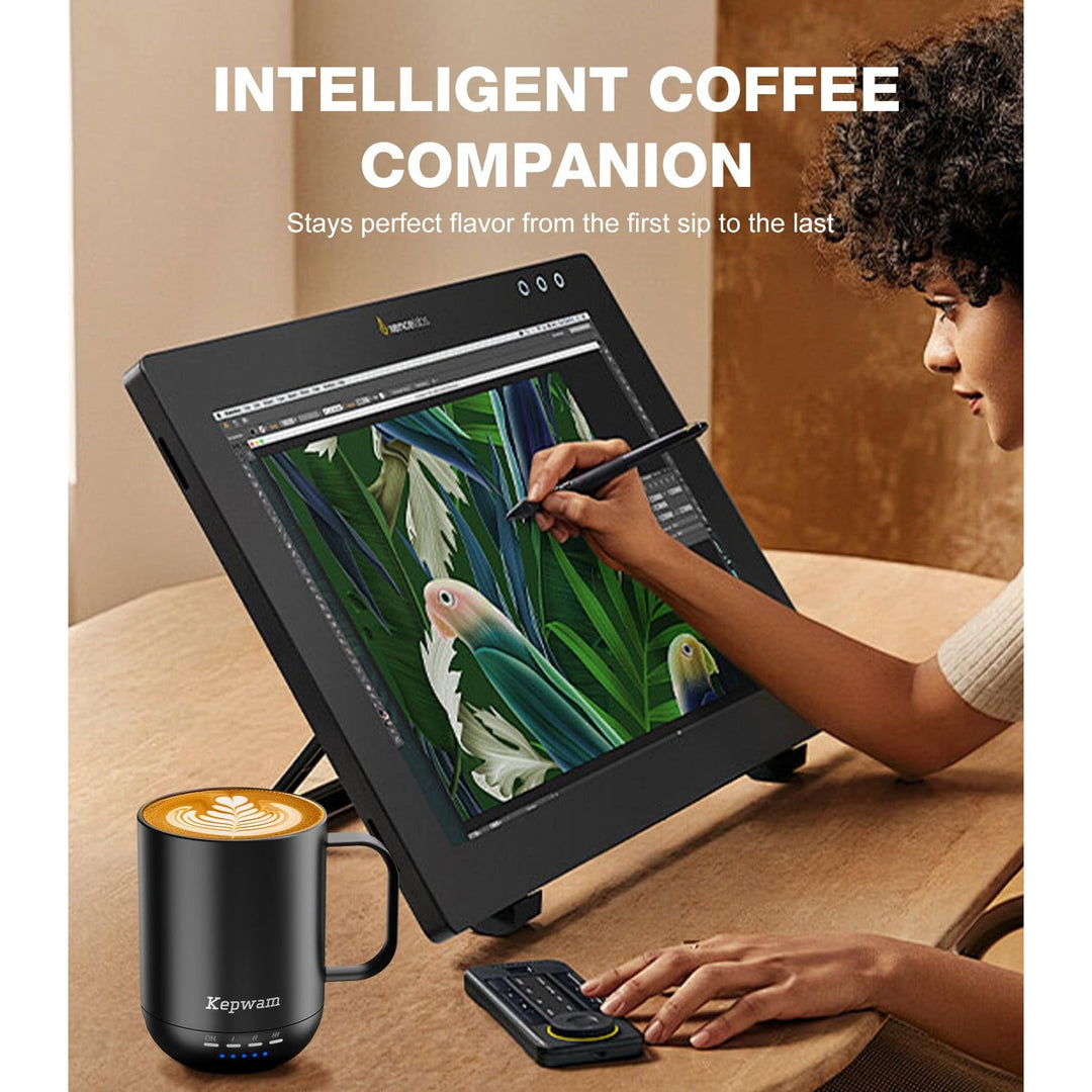 HeatMug Pro: Smart Self-Heating Coffee Cup