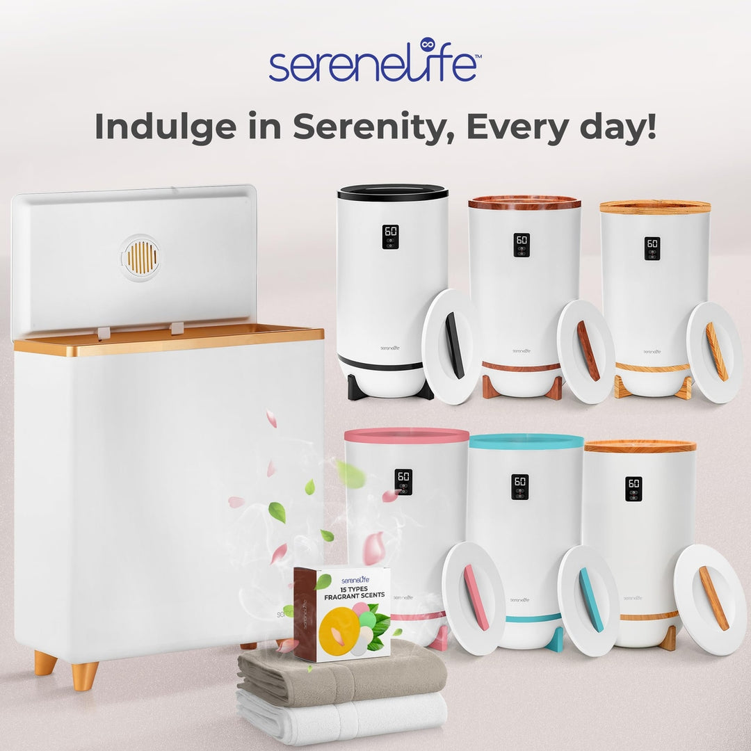 SereneLife Luxe Towel Warmer - Spa & Home Comfort